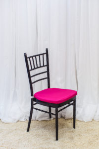 black chiavari chair rental