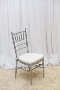 silver chiavari chairs for rental for weddings and events