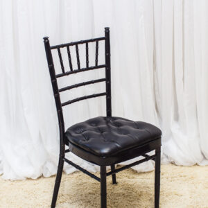 black chiavari chairs for rental for weddings and events